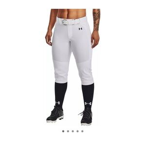Under Armour White Womens Softball Pants